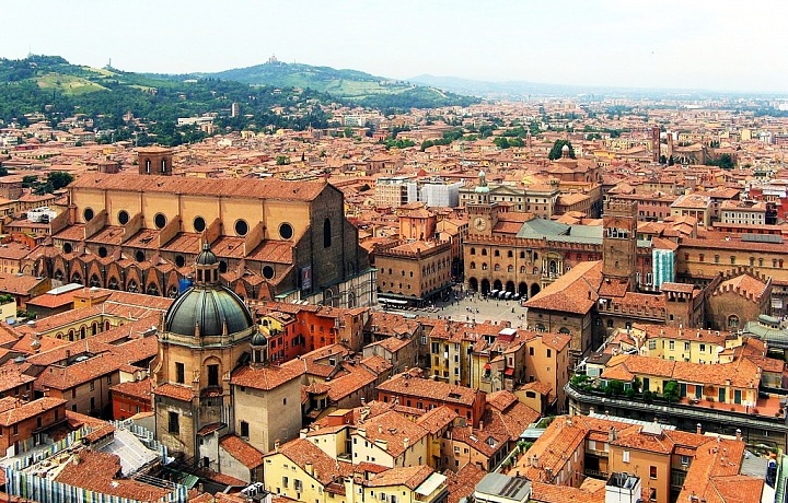 Bologna, main town of Emilia-Romagna
