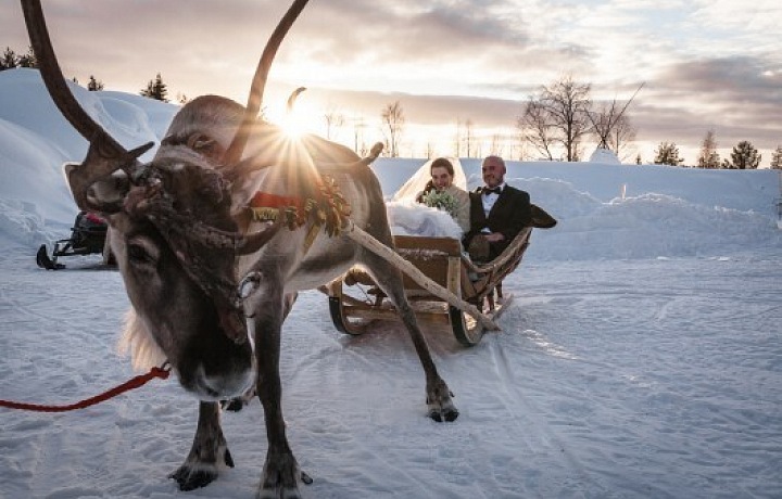 Luxurious wedding in Lappland!