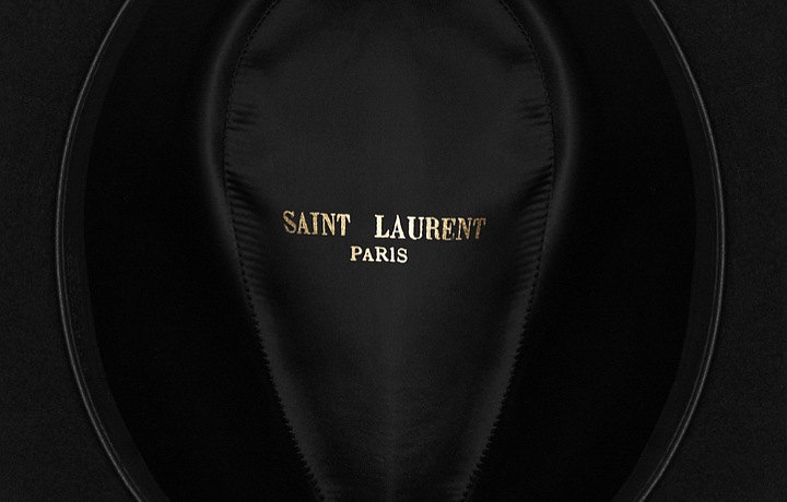 Hat by Saint Laurent