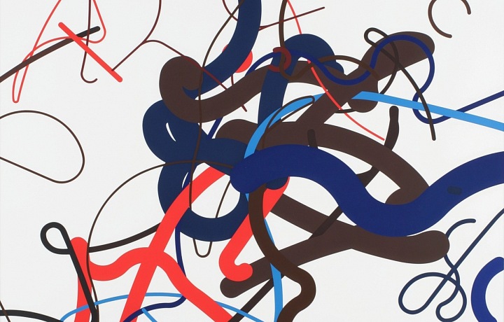 Zdeněk Sýkora, 3rd Phase, 1997, screen printing, 70 × 70 cm