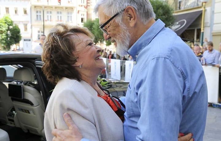 Jiřina Bohdalová a Jiří Bartoška
