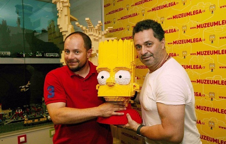 Miloš Křeček and actor Martin Dejdar