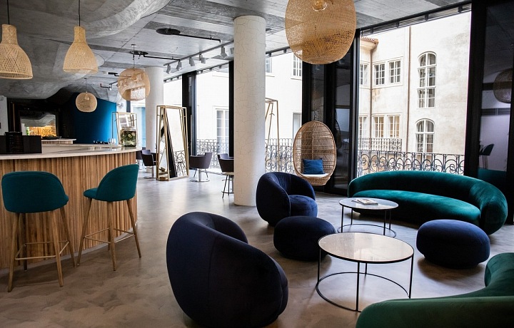 DRN, interiér Aether