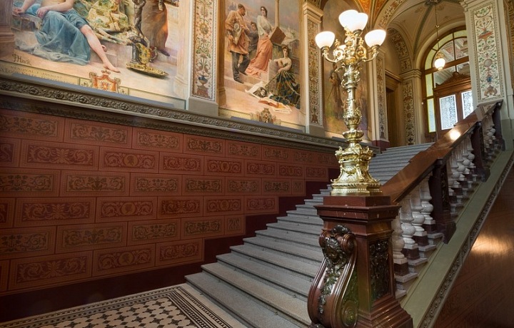 Newly renovated interior of UPM