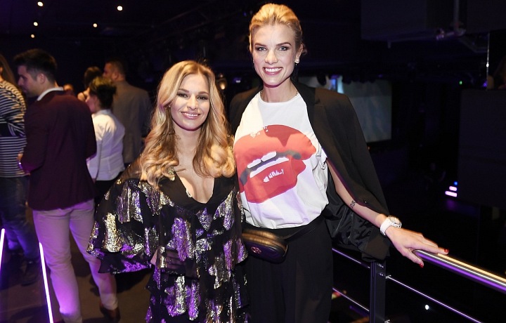 Klára Medková with Petra Svoboda. 