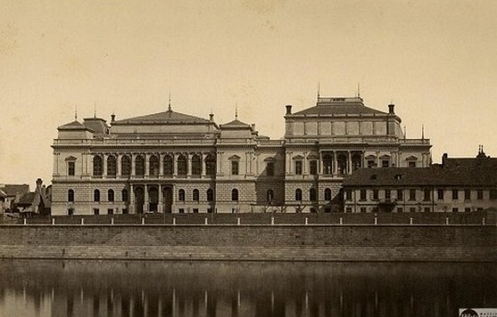 Budova Rudolfina v roce 1885