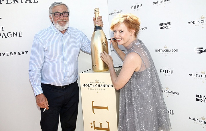 JItka Schneiderová a Jiří Bartoška