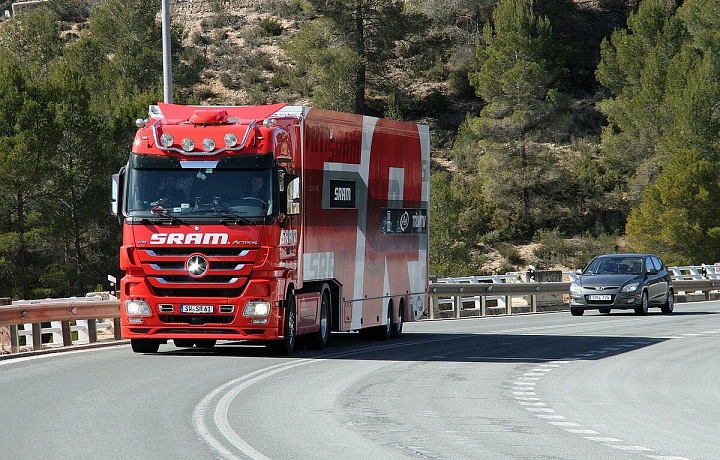 Truck drivers have difficult times in the Czech Republic.