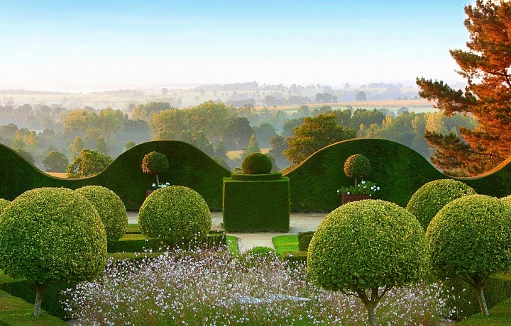 Garden la Ballue in France