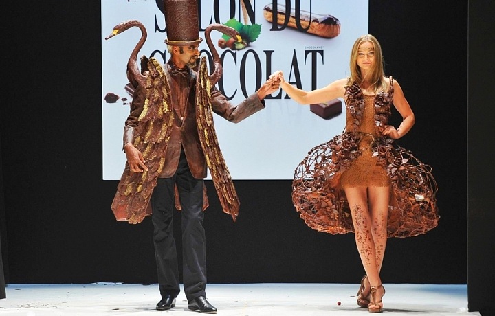 Chocolate fashion show, Paris