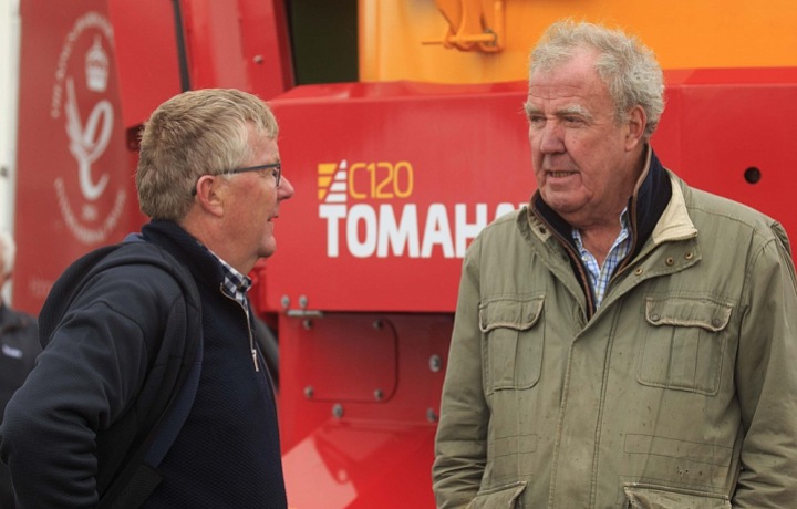 A well-known host has recently preferred a series about farming in recent years.