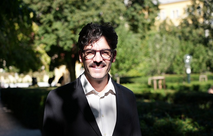 Candidate for Prague mayor Adam Scheinherr (Praha sobě).
