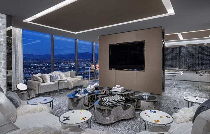 Empathy room in a legendary Palm casino in Las Vegas