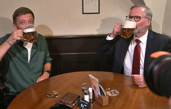 Politicians met in Mala Strana