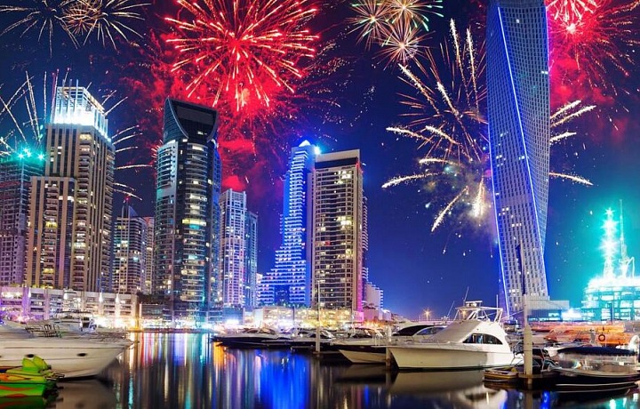 Nový rok v Dubai