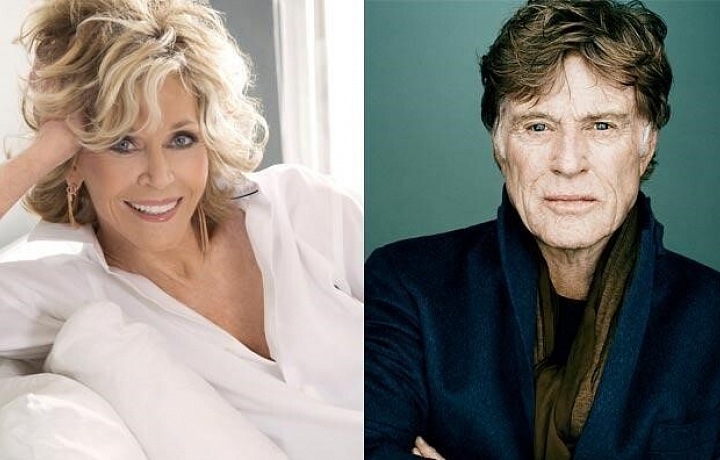 Jane Fonda and Robert Redford
