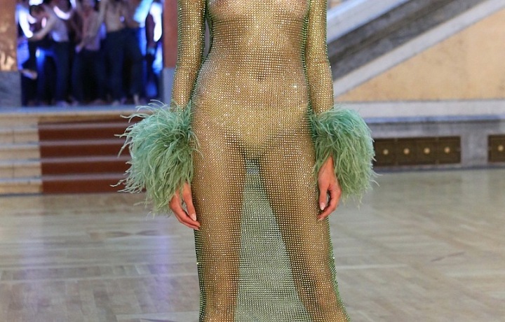 Dress with Preciosa little stones