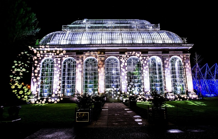 Christmas in Royal Botanic Garden, Edinburgh