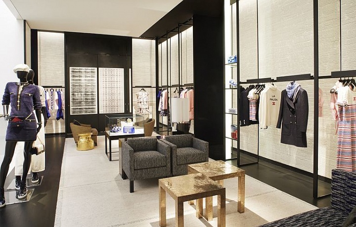 New Chanel boutique, New York