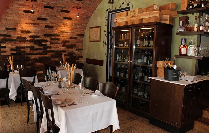 Interior of the restaurant