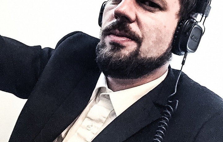 Rigger Jakub Šesták se v civilním životě živí jako zvukař.