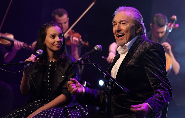 Charlotte Ella Gott se svým otcem