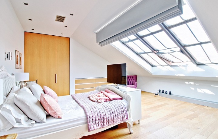 Mezonetový byt na pronájem - Praha 3 - Vinohrady-210 m²