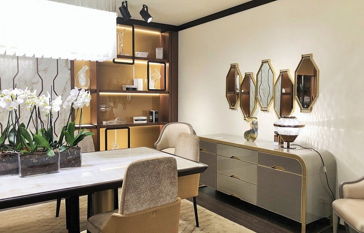 Luxurious interiors Bruno Zampa