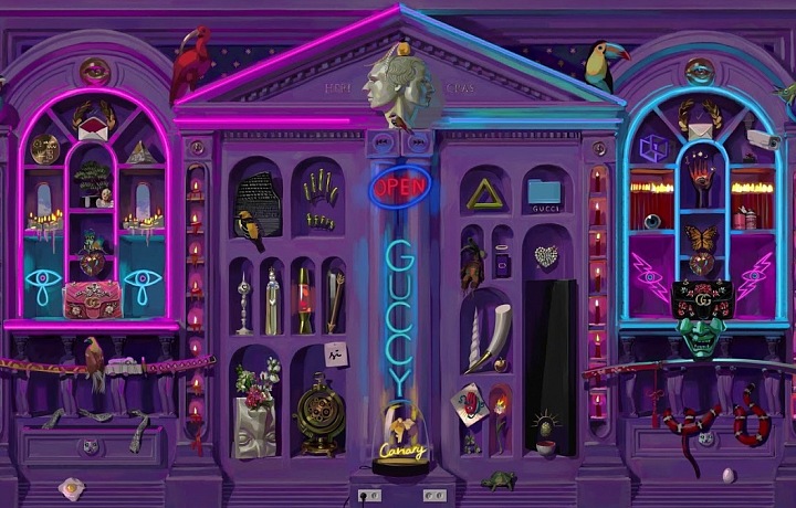 Christmas, presents, colors and Gucci! 