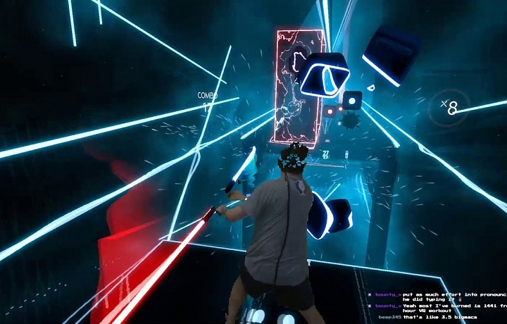 Hra Beat Saber