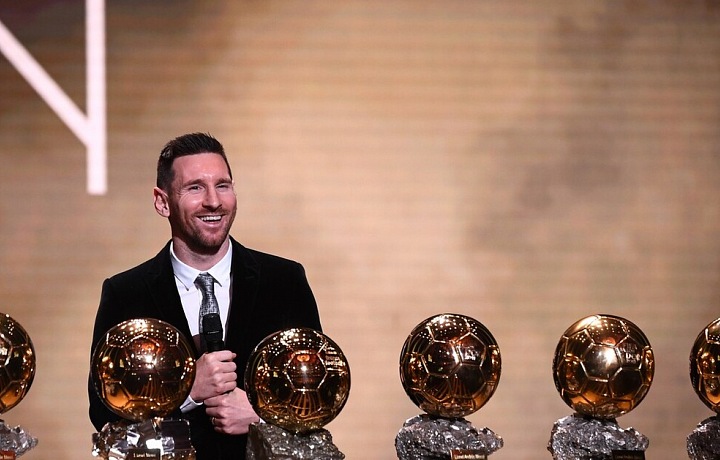 Messi se šesti Zlatými míči. 