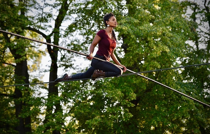 Provazochodkyně Tatiana-Mosio Bongonga