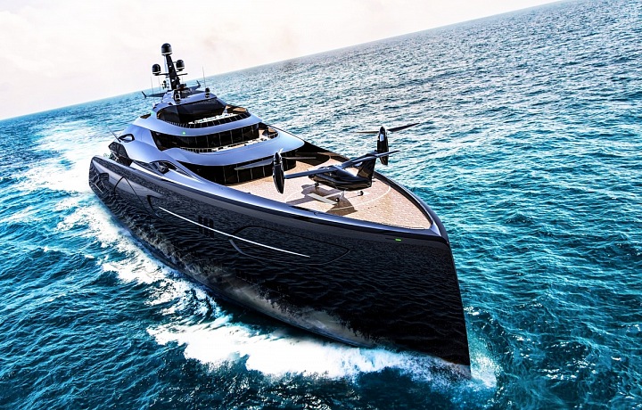 Jachta Officina Armare, koncept