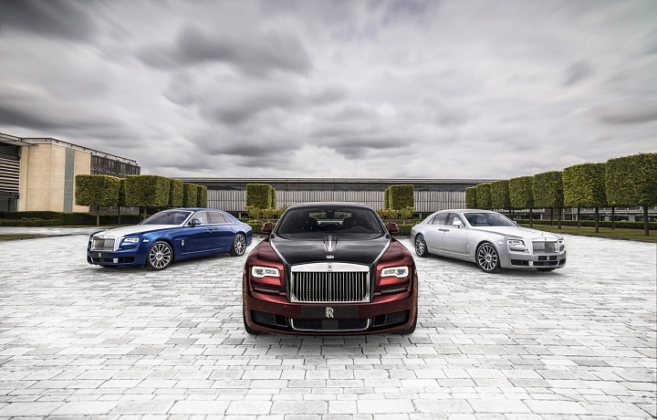 Ghost Zenith kolekce vozu Rolls Royce