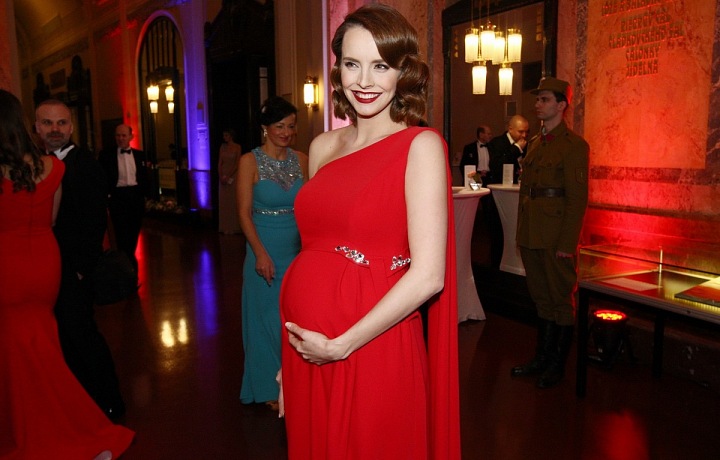 Gabriela K.Lašková - dress by T. Kovaříková