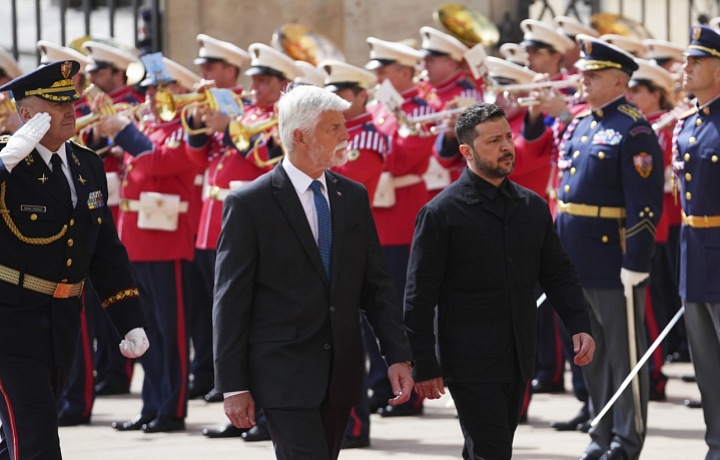 Zelenskyj in Prague