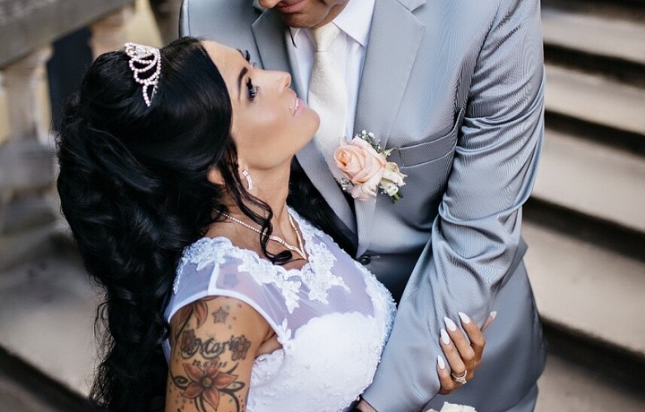 Vladimír a Marie, wedding in 2017