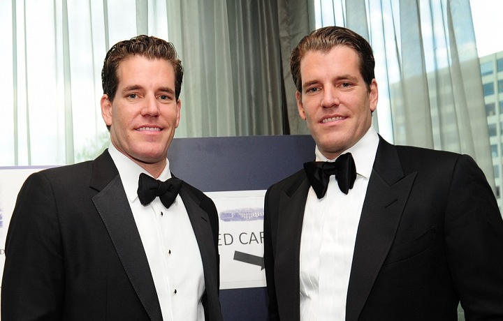 Twins Tyler and Cameron Winklevoss