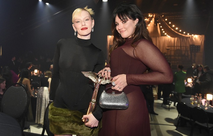 Ewa Farna and Annet X at the Angel Awards