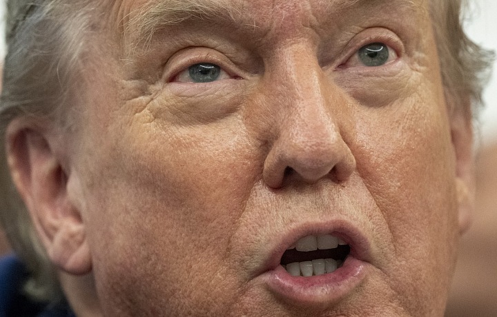 Trump speaks of the possibility of an American attack on Iran