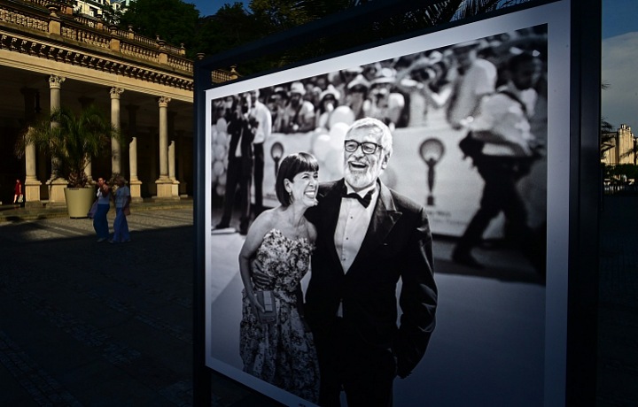 Bartoška was an icon of the festival