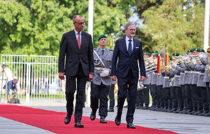Peter Fiala and Friedrich Merz