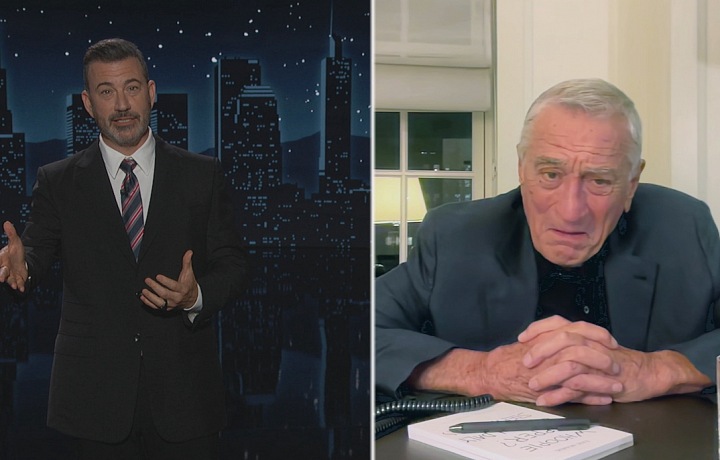 Actor Robert De Niro also defended the moderator