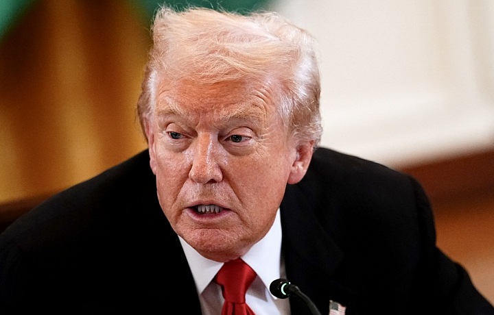 Trump is also addressing international problems