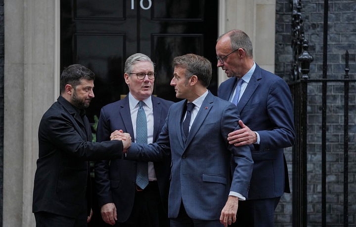 Meeting of European leaders in London