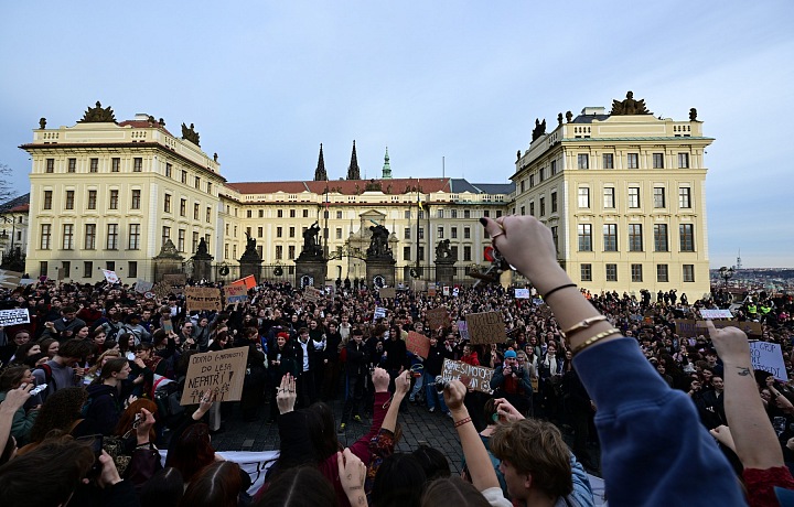Demonstration against Motorists