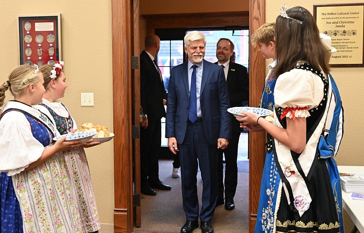Petr Pavel at a meeting with Czech compatriots in the United States