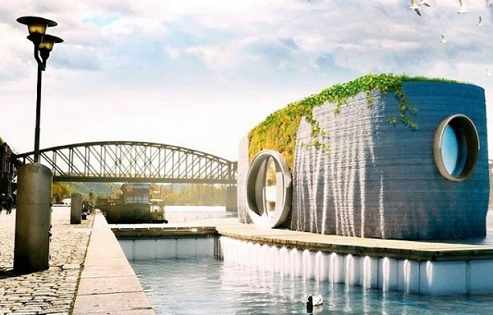 Prvok je první český dům vyroben na 3D tiskárně