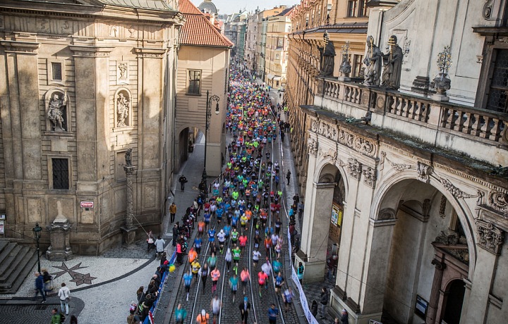 Half Marathon in the streets of Prague
