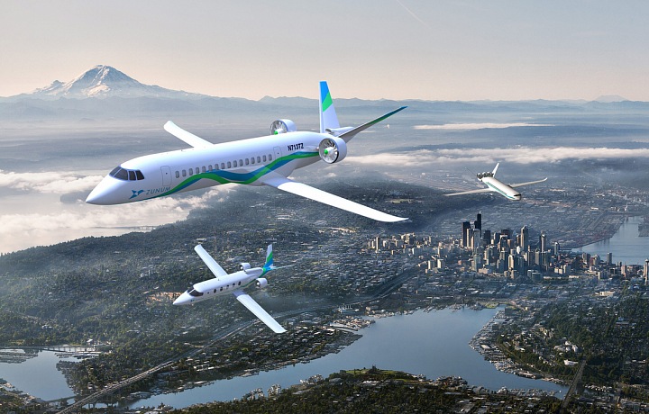 hybridní letadlo, Zunum Aero